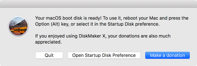 Make bootable usb for mac from pc